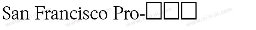 San Francisco Pro字体转换
